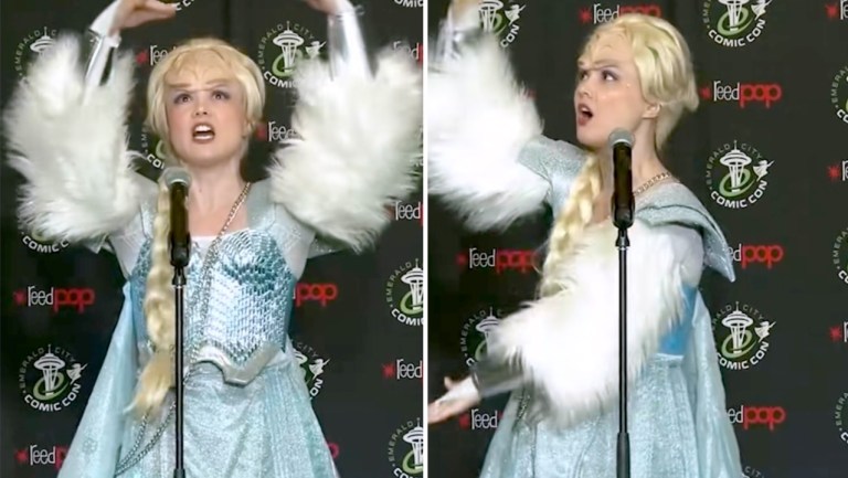 Klingon Elsa Sings Let It Go
