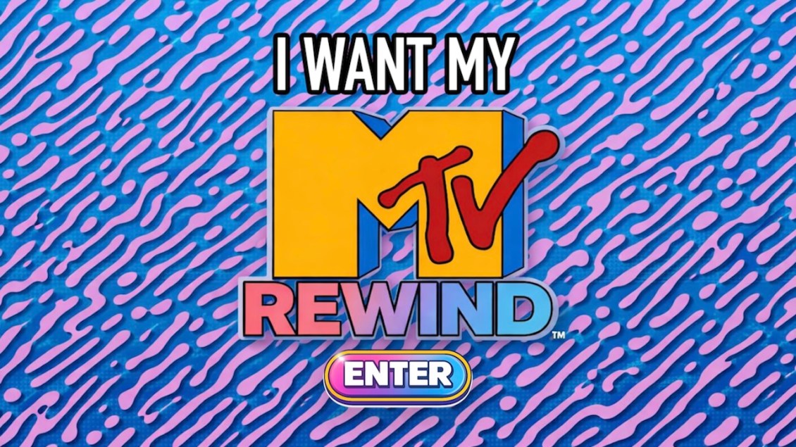 MTV Rewind – An Interactive Website That Streams Classic MTV Music Videos and Shows