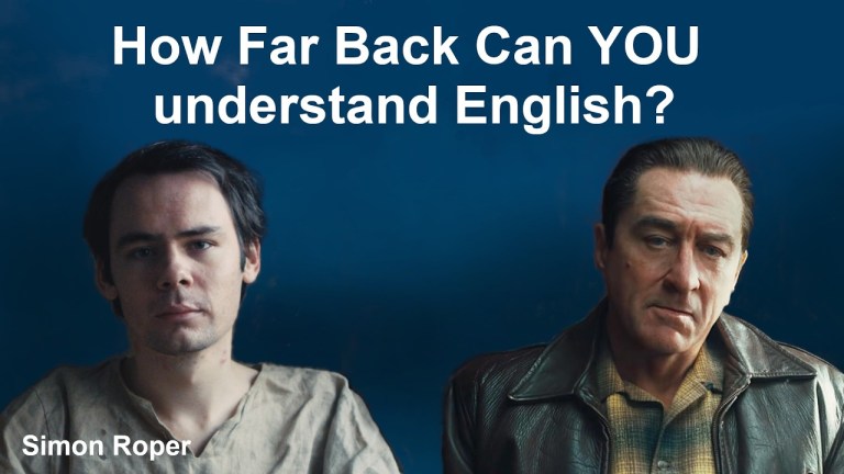 Old English Modern American English Monologue