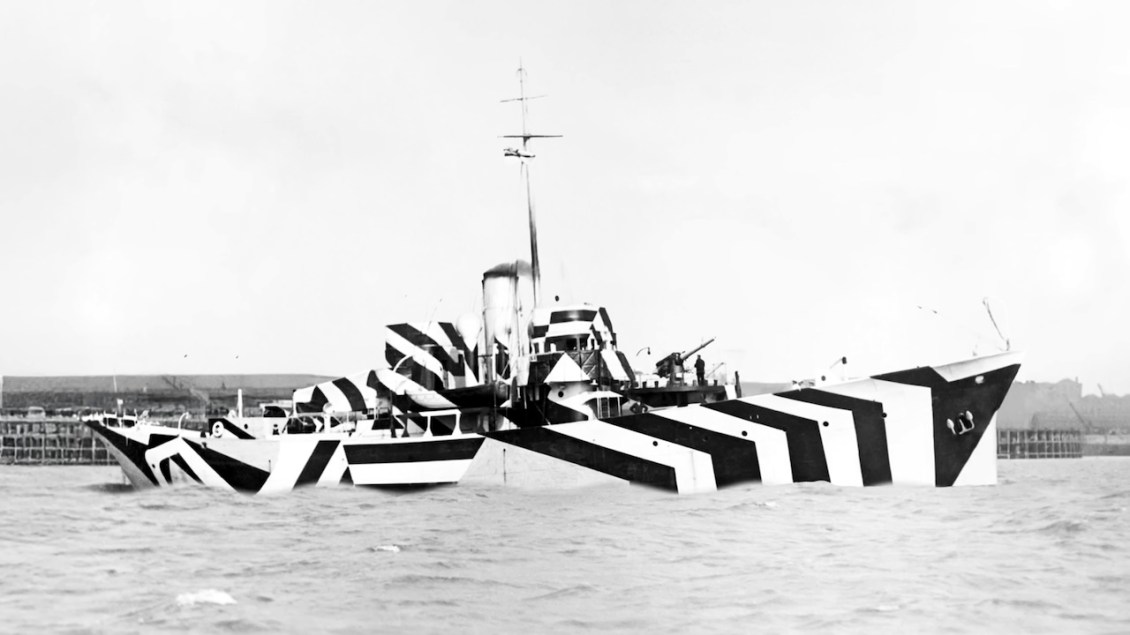 How ‘Dazzle Camouflage’ Painted on Ships Helped Them Evade Torpedoes During World War I