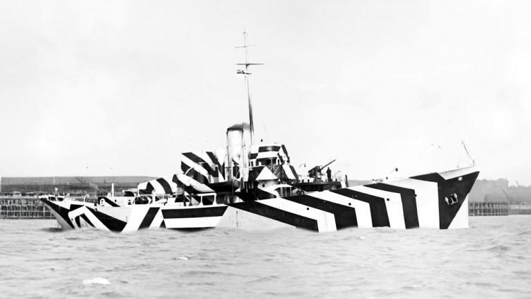 Dazzle Camouflage Ships
