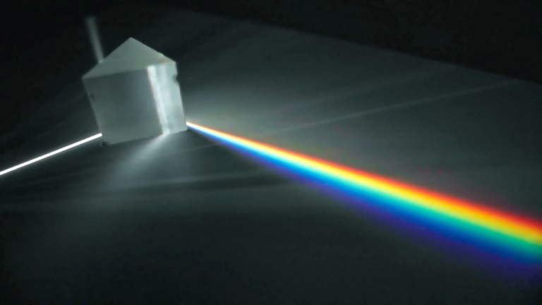 Rainbow Into White Light