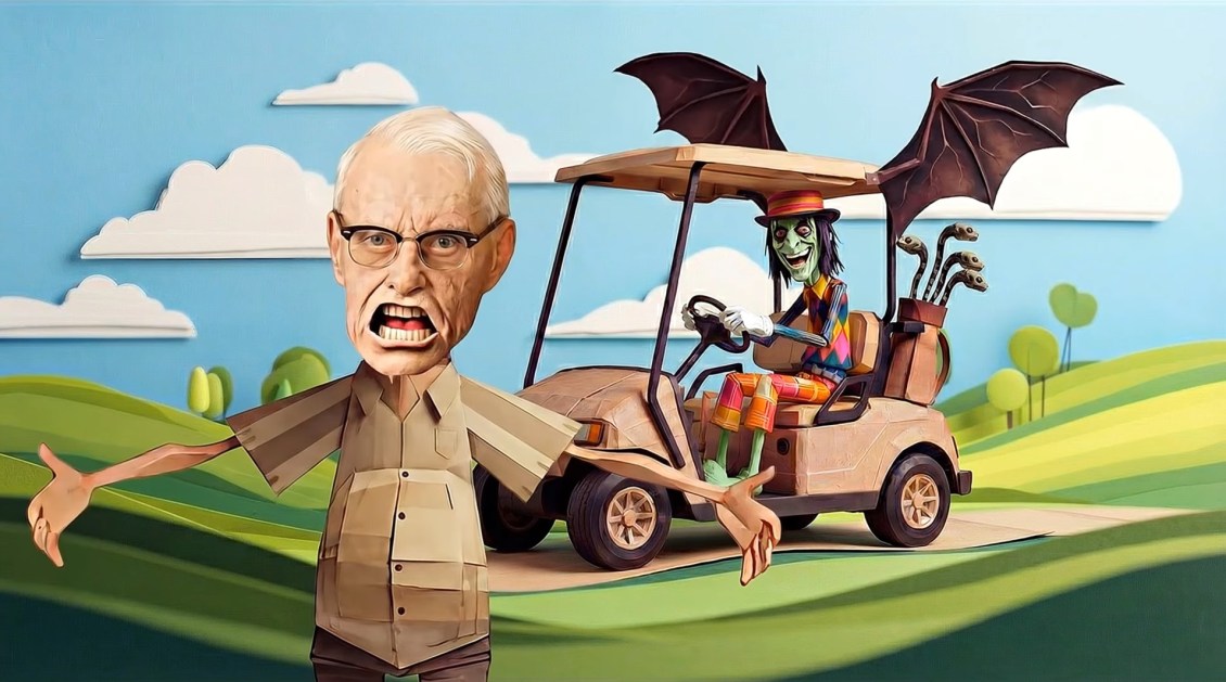 Golfing With Alice Cooper