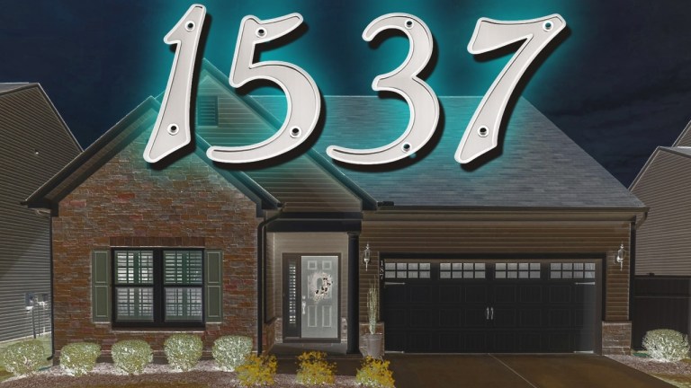 House Number Font