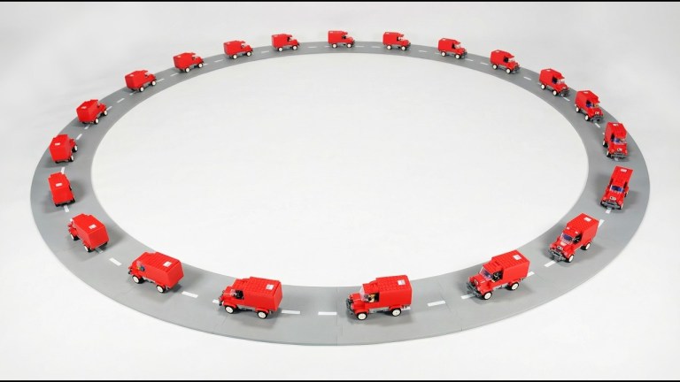 LEGO Circular Traffic Jam