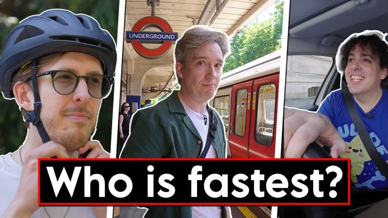 Racing London Three Transportation Modes