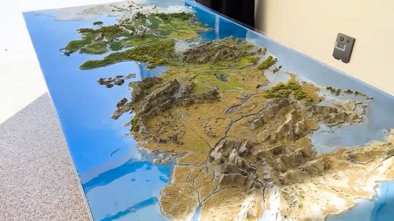 Westeros 3D Map