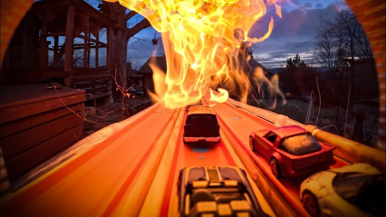 Flaming Hot Wheels