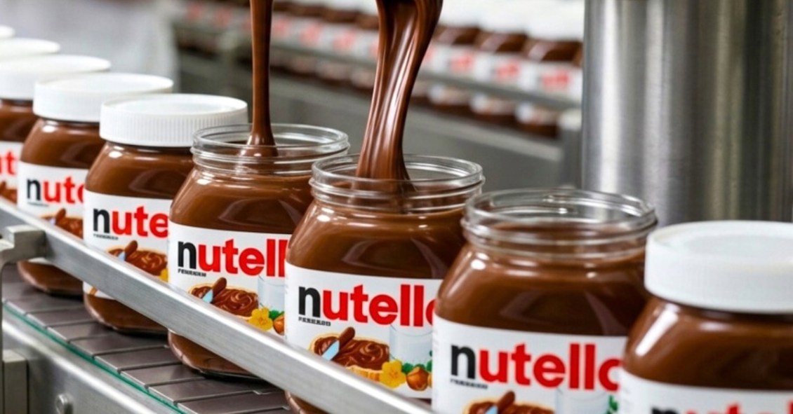 How Nutella Chocolate Hazelnut Spread Is Made