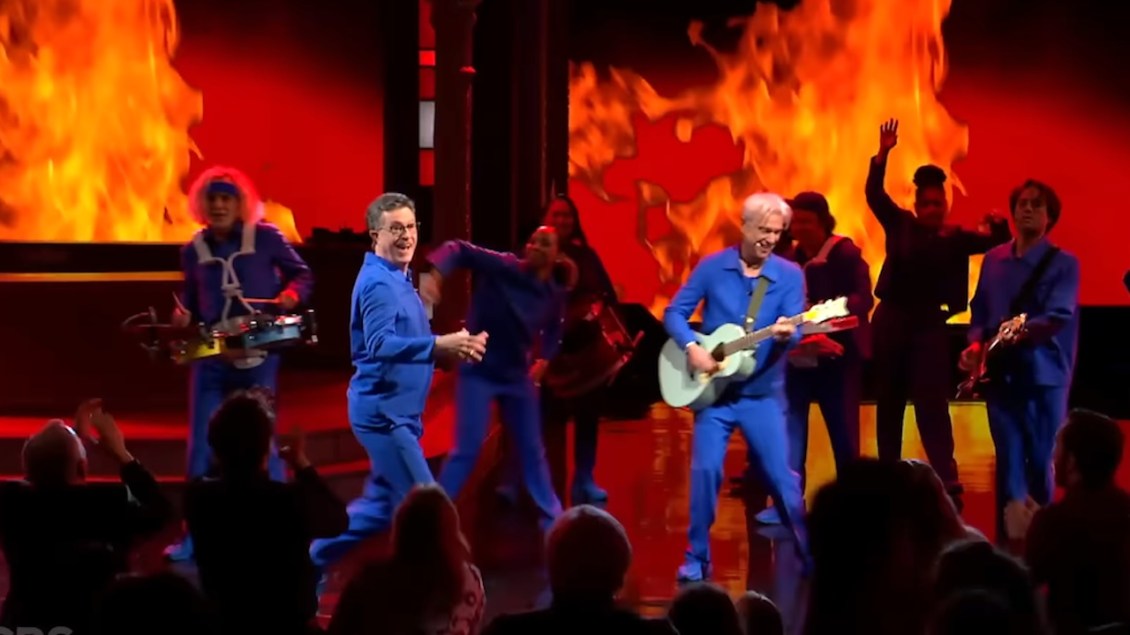 Burning Down the House Colbert