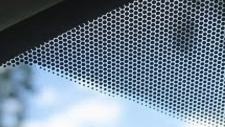 Car Windshield Dots