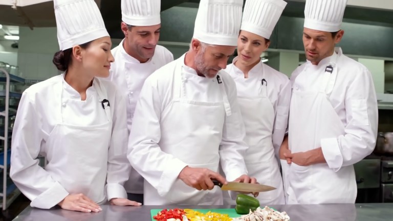 Chefs Hats Tall and Pleated