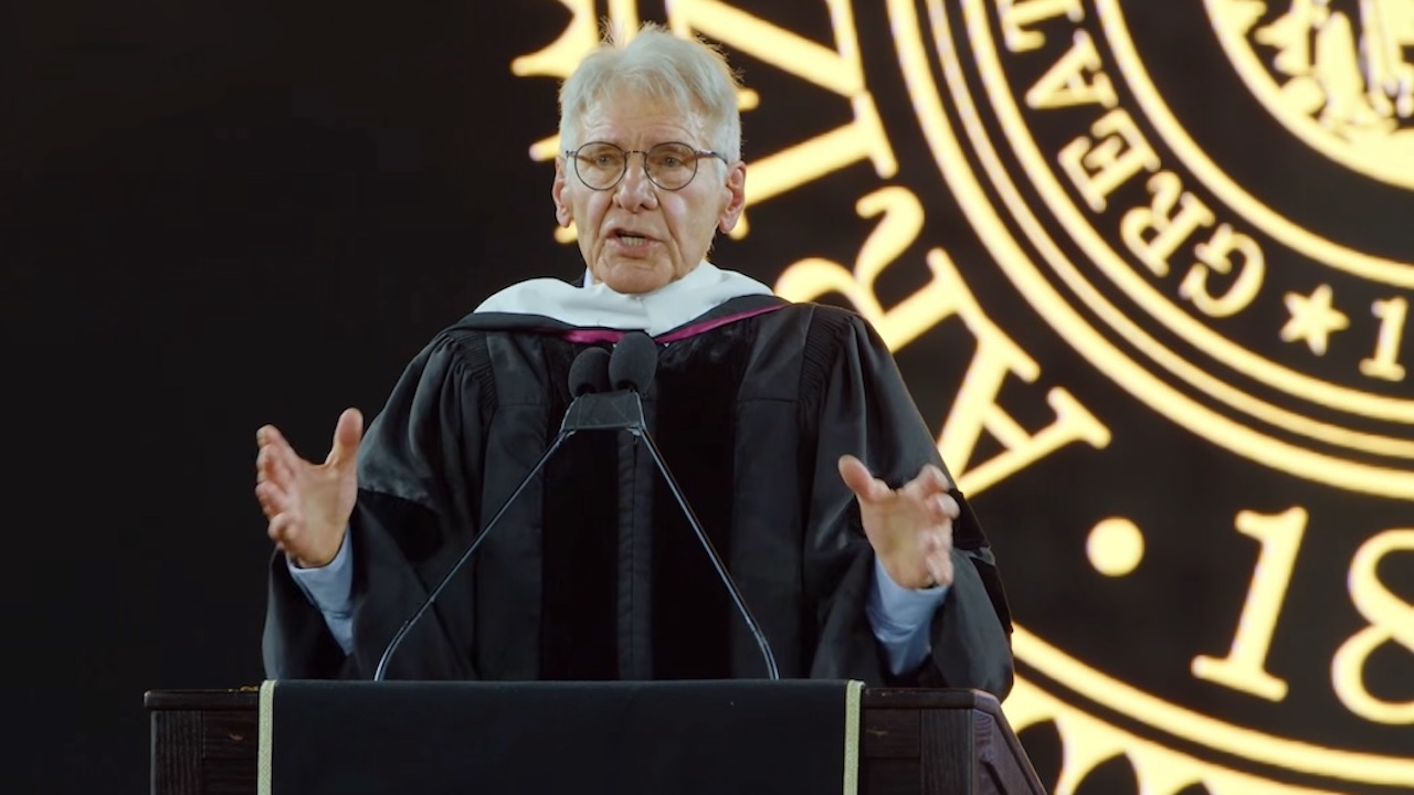 Harrison Ford Delivers ASU Commencement Speech Telling 2026 Graduates to 'Go Change the World'