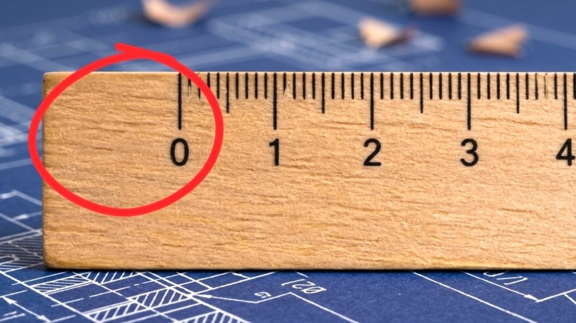Why Rulers Have a Space Before the Zero Mark