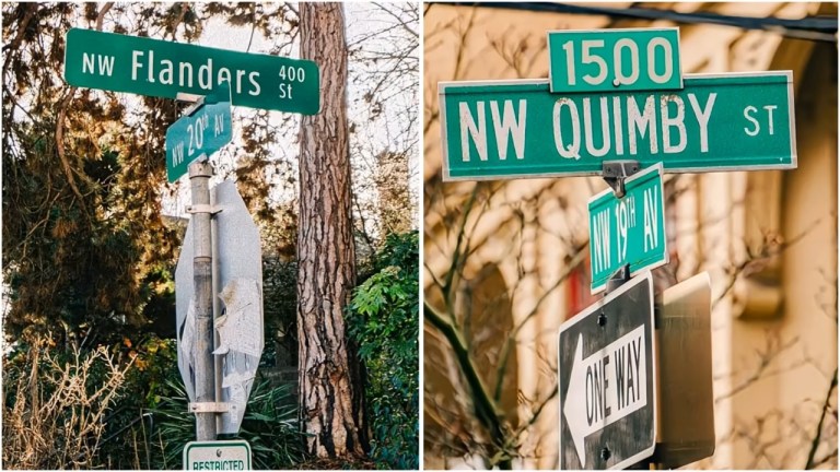 Simpsons Street Names