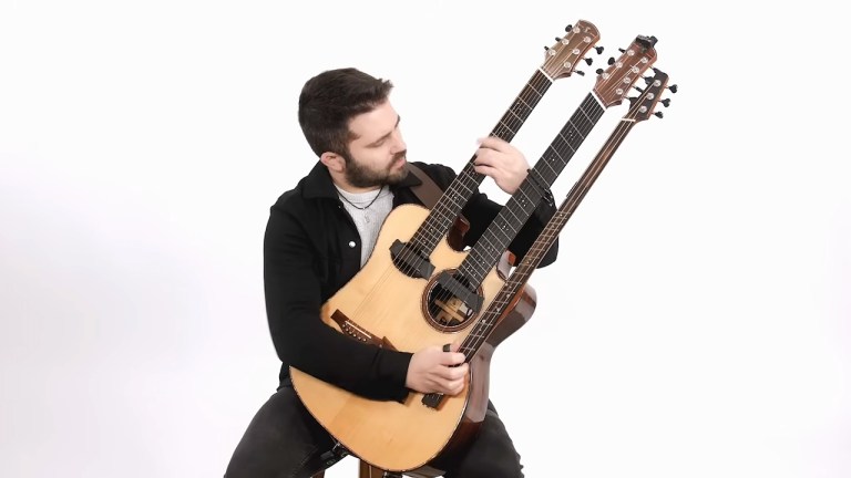 Walk of Life Triple Neck Guitar