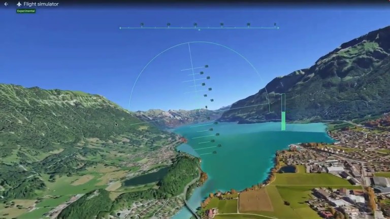 Google Flight Simulator
