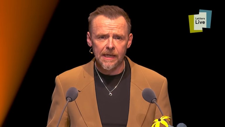 Simon Pegg Tony Cross Penguin Apology
