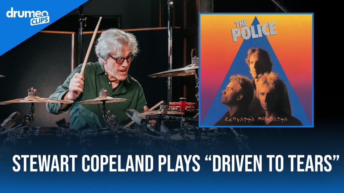 Stewart Copeland Casually Plays ‘Driven to Tears’