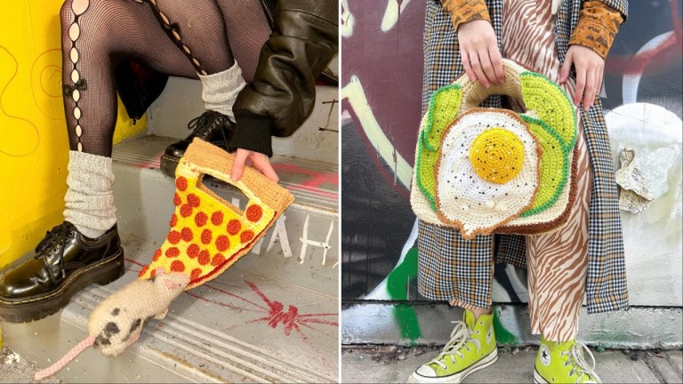 Themed Crocheted Bags