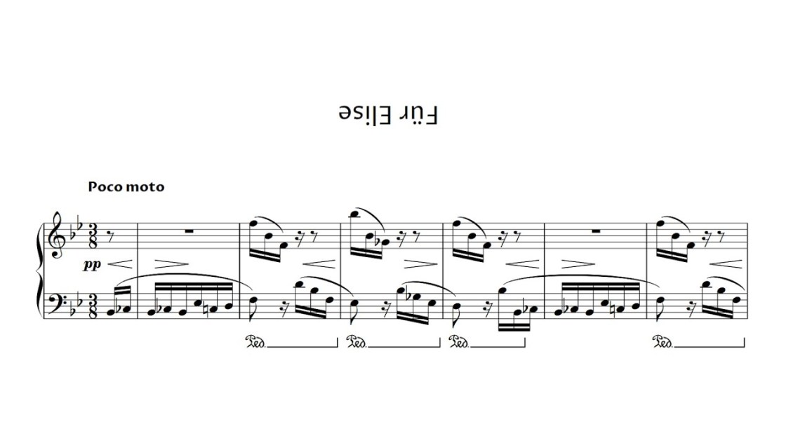 Composer Turns Beethoven’s ‘Für Elise’ Upside Down