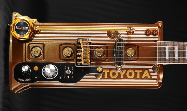Toyota Engine Guitar
