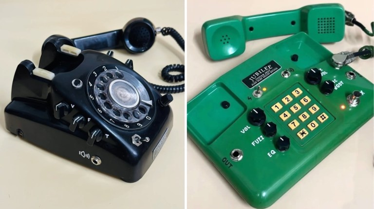 Vintage Telephone Guitar Pedals