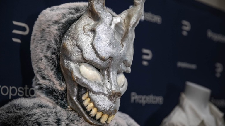 The original Frank the Rabbit costume from Donnie Darko