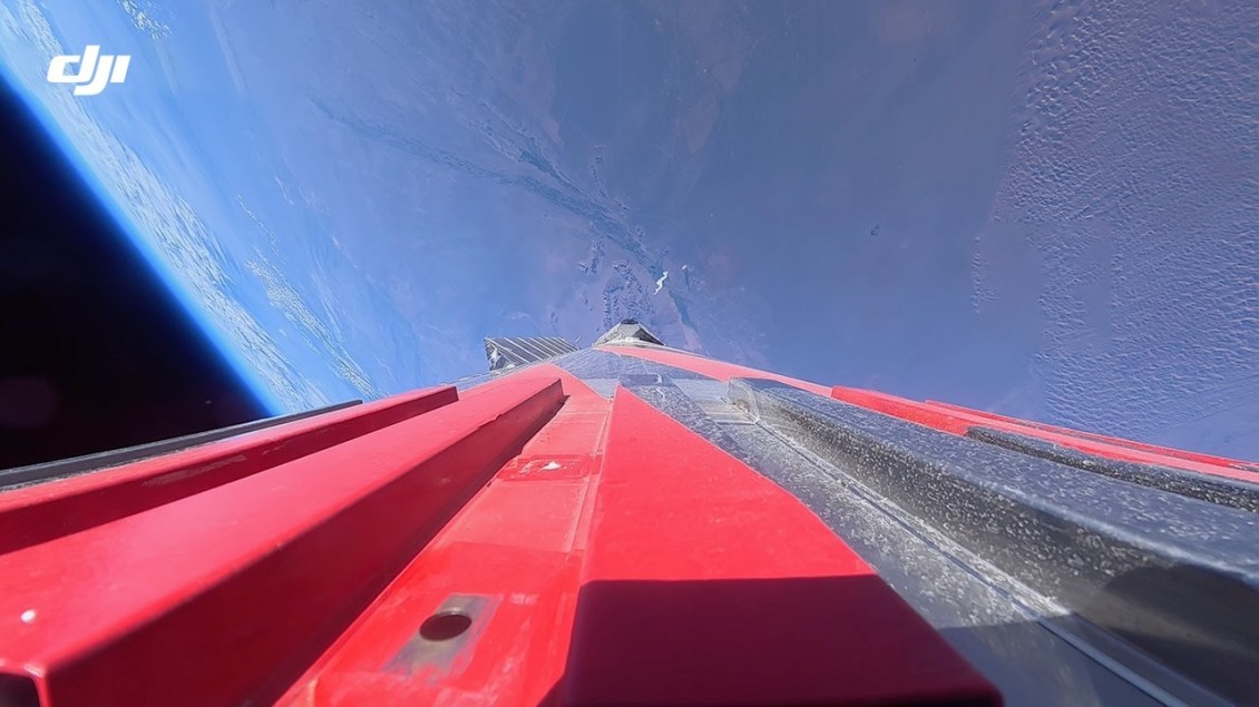 Rocket-Mounted DJI Osmo Action 6 Cameras Capture Spectacular Footage of Orbital Launch and Re-Entry