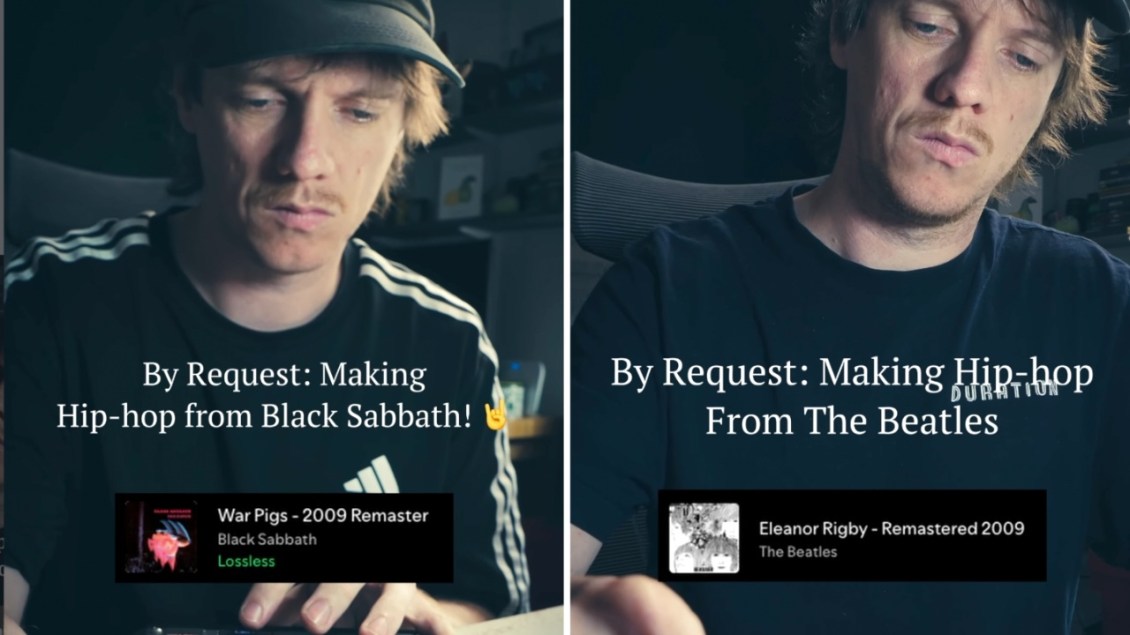 Beat Maker Flips Rock Songs Into Hip-Hop Beats