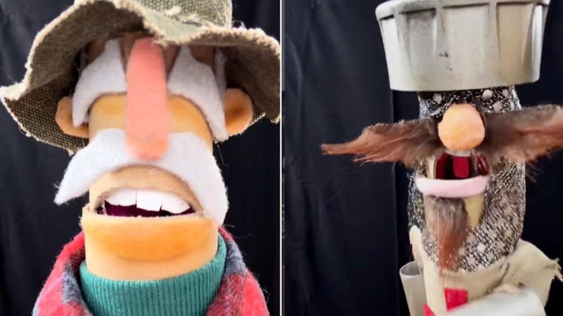 Amusing Puppets Made From Paper Towel Rolls
