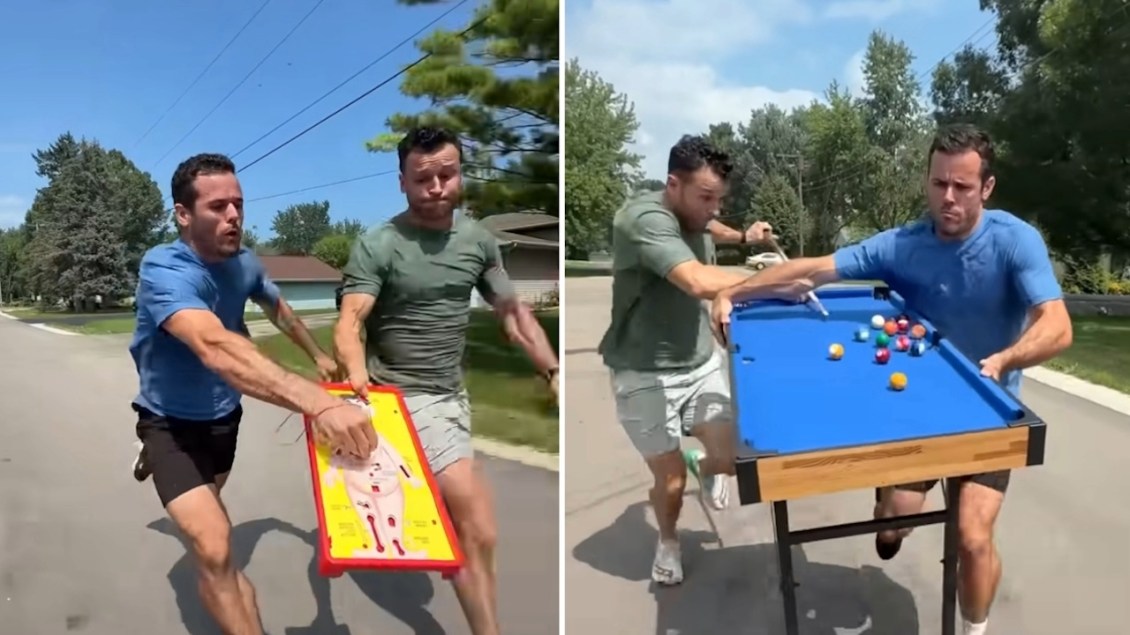 Playing Games While Sprinting Down the Street