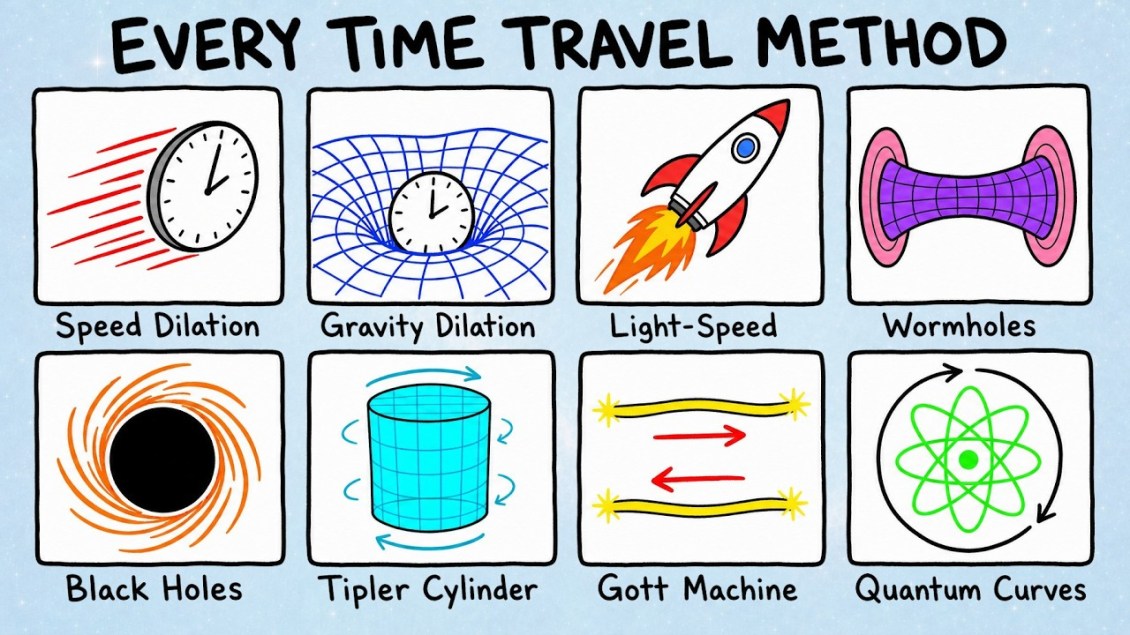 Every Scientific Theory for How Time Travel Could Work