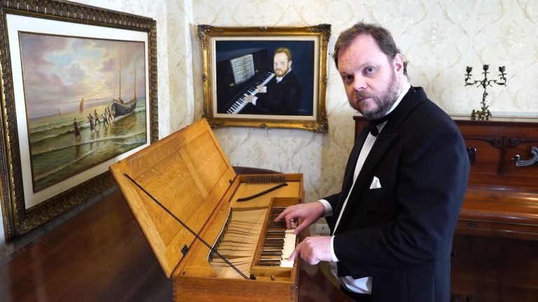 Bach on Clavichord