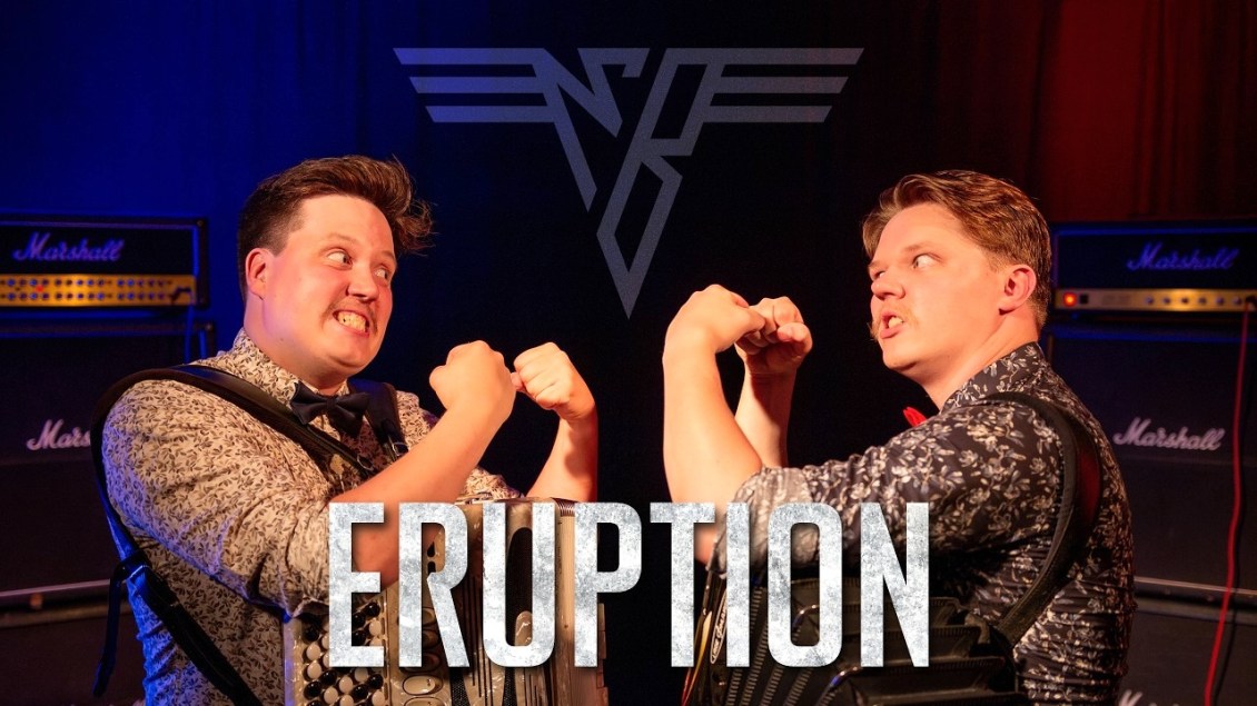 Finnish Accordion Duo Performs Badass Cover of Van Halen’s ‘Eruption’