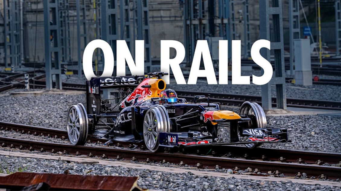Engineers Adapt Red Bull’s Championship-Winning Formula 1 Car to Run on Madrid Metro Tracks