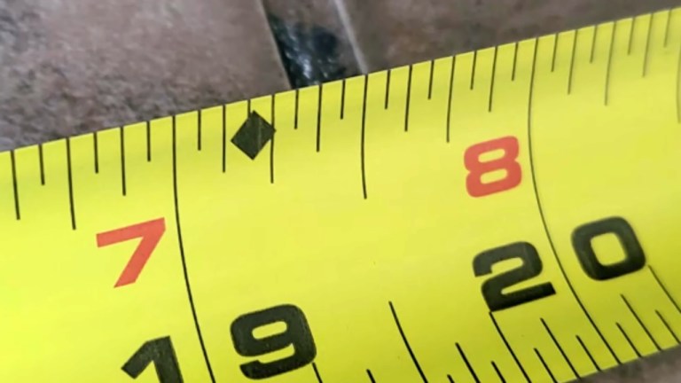 Tape Measure Black Diamonds