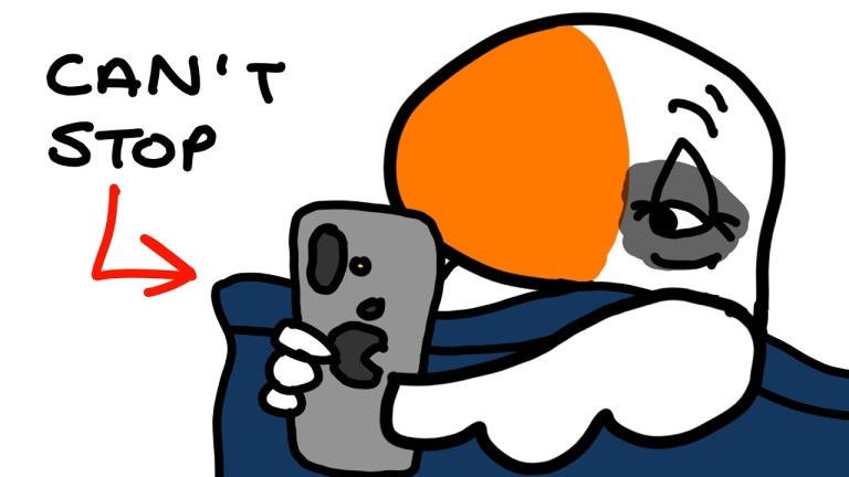 Doomscrolling Goose