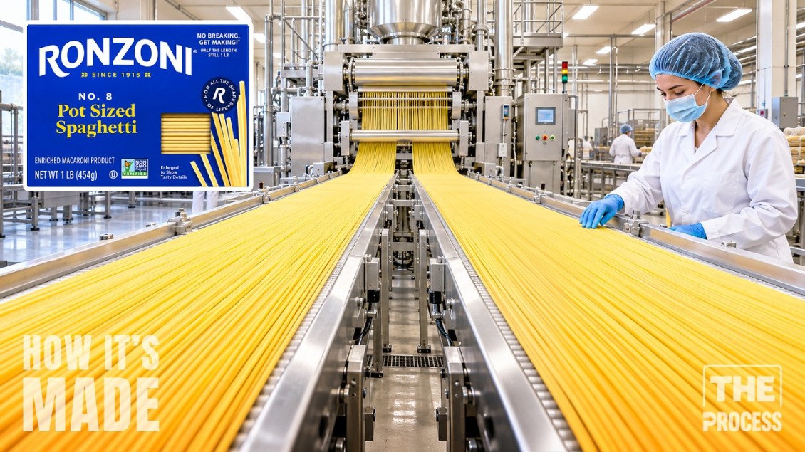 How Spaghetti Is Made, From Traditional Techniques to Modern Manufacturing