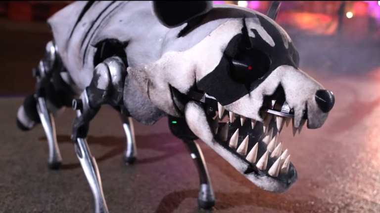 Nightmare Creature From Robotic Dog