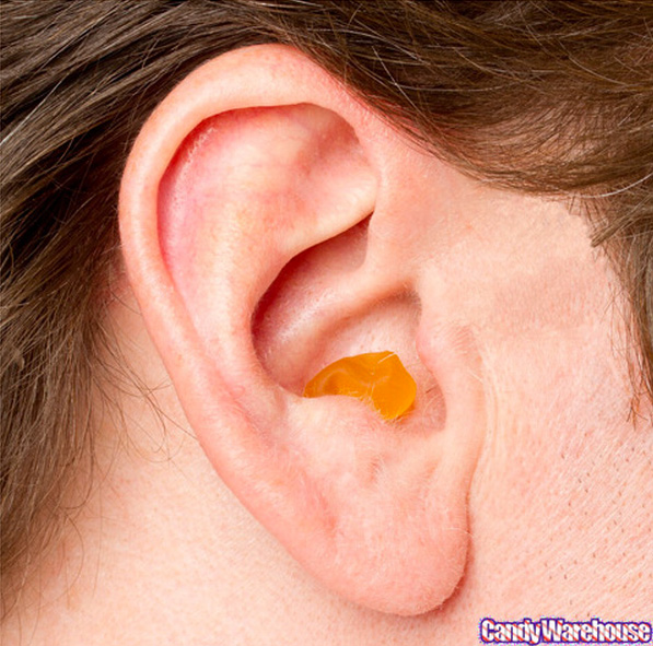 Gummy Earwax in someone's ear