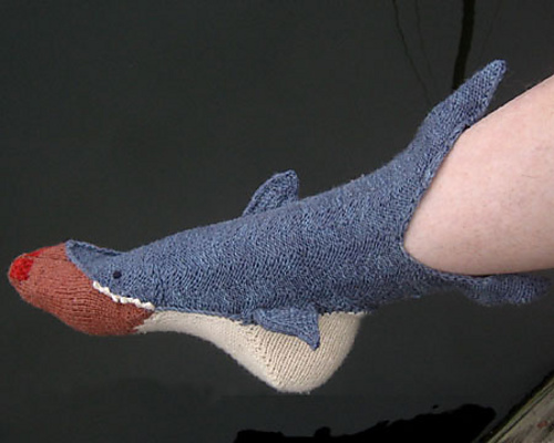 Shark Week Sock