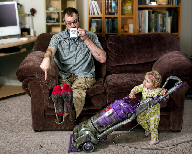 House Cleaning - World's Best Father by Dave Engledow