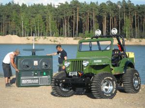 Full Scale Replica of Tamiya Wild Willy Jeep
