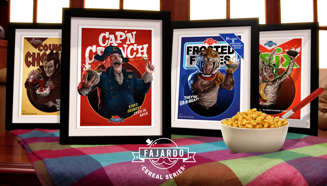 Breakfast Time! - Cereal series photoshoot by Guillermo Fajardo