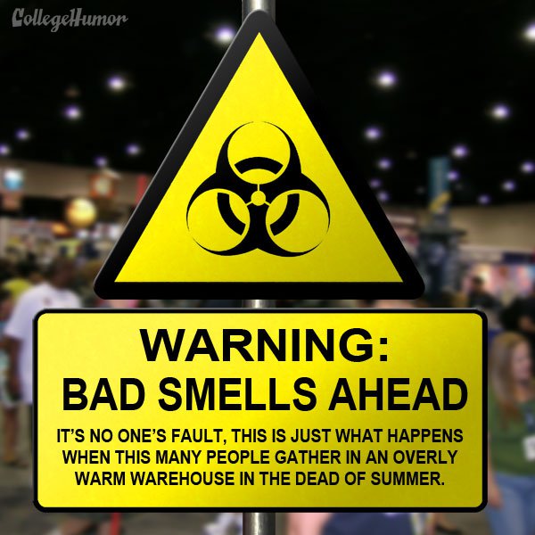 Bad Smells Warning Sign