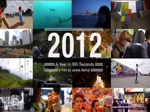 2012 in 366 seconds, A Photographer Documents His Year in Daily One ...