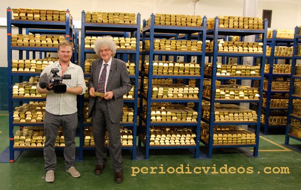 Inside the Bank of England's Gold Bullion Vault