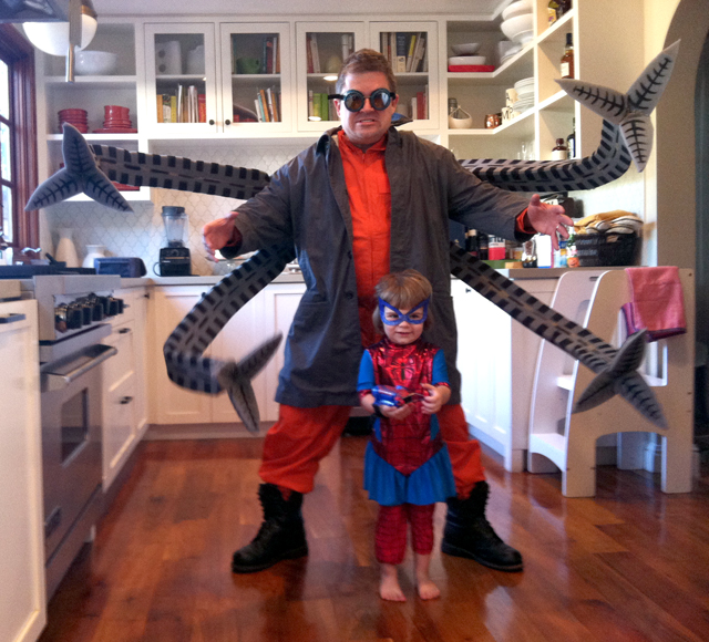 Adam Savage Builds Patton Oswalt's Halloween Costume