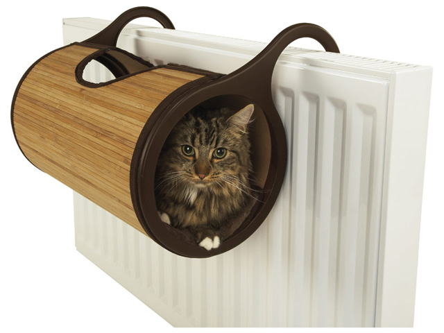 Cat radiator bed